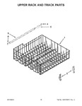 Diagram for 10 - Upper Rack And Track Parts