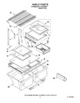 Diagram for 04 - Shelf Parts