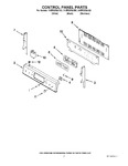 Diagram for 02 - Control Panel Parts