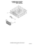 Diagram for 10 - Lower Rack Parts