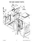 Diagram for 02 - Top And Cabinet Parts