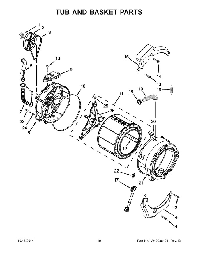 Whirlpool WPW10163171 SHOCK-ABSR | Coast Appliance Parts