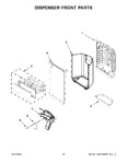 Diagram for 09 - Dispenser Front Parts