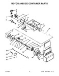 Diagram for 06 - Motor And Ice Container Parts