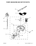 Diagram for 07 - Pump, Washarm And Motor Parts