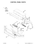 Diagram for 02 - Control Panel Parts