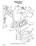 Diagram for 02 - Cabinet Parts