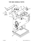 Diagram for 02 - Top And Console Parts