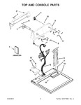 Diagram for 02 - Top And Console Parts