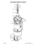 Diagram for 09 - Tub And Basket Parts