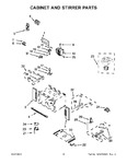 Diagram for 06 - Cabinet And Stirrer Parts