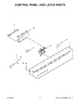 Diagram for 03 - Control Panel And Latch Parts