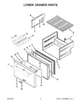 Diagram for 05 - Lower Drawer Parts