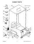 Diagram for 02 - Cabinet Parts