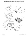 Diagram for 03 - Evaporator, Grid, And Water Parts