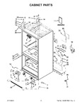 Diagram for 02 - Cabinet Parts