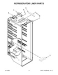 Diagram for 03 - Refrigerator Liner Parts