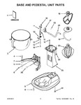 Diagram for 05 - Base And Pedestal Unit Parts