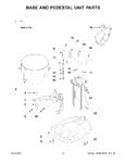 Diagram for 05 - Base And Pedestal Unit Parts