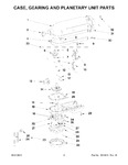 Diagram for 02 - Case, Gearing And Planetary Unit Parts