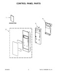 Diagram for 02 - Control Panel Parts