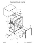 Diagram for 06 - Tub And Frame Parts