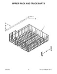 Diagram for 10 - Upper Rack And Track Parts