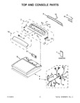 Diagram for 02 - Top And Console Parts