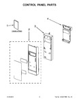 Diagram for 02 - Control Panel Parts