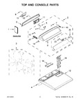 Diagram for 02 - Top And Console Parts