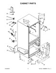 Diagram for 02 - Cabinet Parts