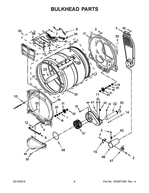 Whirlpool Wgd8000dw3 Parts List 