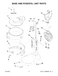 Diagram for 04 - Base And Pedestal Unit Parts