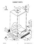 Diagram for 02 - Cabinet Parts