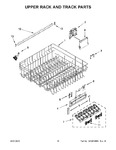 Diagram for 09 - Upper Rack And Track Parts