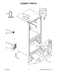 Diagram for 02 - Cabinet Parts