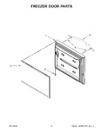 Diagram for 05 - Freezer Door Parts