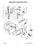 Diagram for 03 - Liner And Icemaker Parts