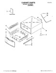 Diagram for 01 - Cabinet Parts