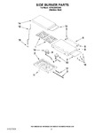 Diagram for 06 - Side Burner Parts