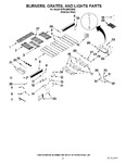 Diagram for 05 - Burners, Grates, And Lights Parts