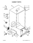 Diagram for 02 - Cabinet Parts