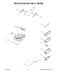 Diagram for 07 - Refrigerator Shelf Parts