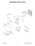 Diagram for 09 - Dispenser Front Parts