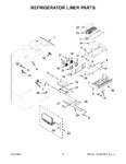 Diagram for 04 - Refrigerator Liner Parts