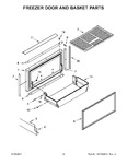 Diagram for 08 - Freezer Door And Basket Parts