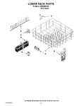 Diagram for 10 - Lower Rack Parts