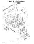 Diagram for 09 - Upper Rack And Track Parts