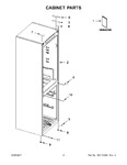 Diagram for 02 - Cabinet Parts