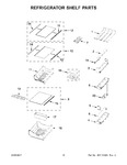 Diagram for 06 - Refrigerator Shelf Parts